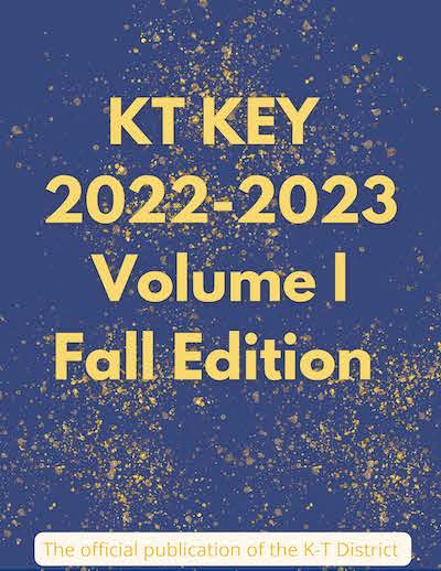 KT KEY- FALL EDITION — K-T District